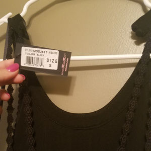 New with Tags Miss Me Black Halter Dress - Size S